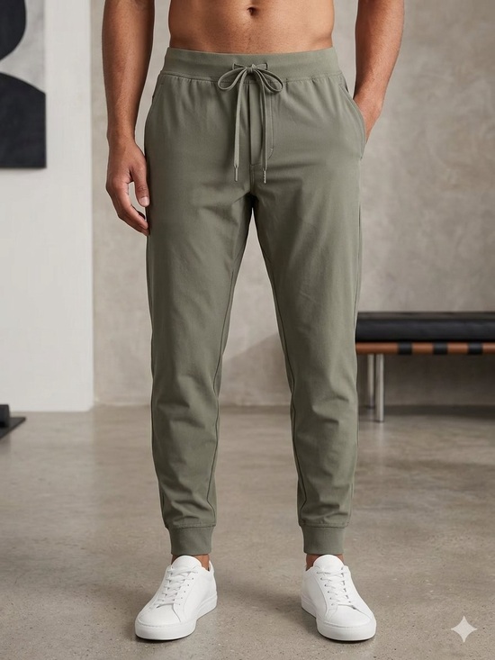 lululemon athletica Other - lululemon athletica Men's Olive Drawstring Joggers
